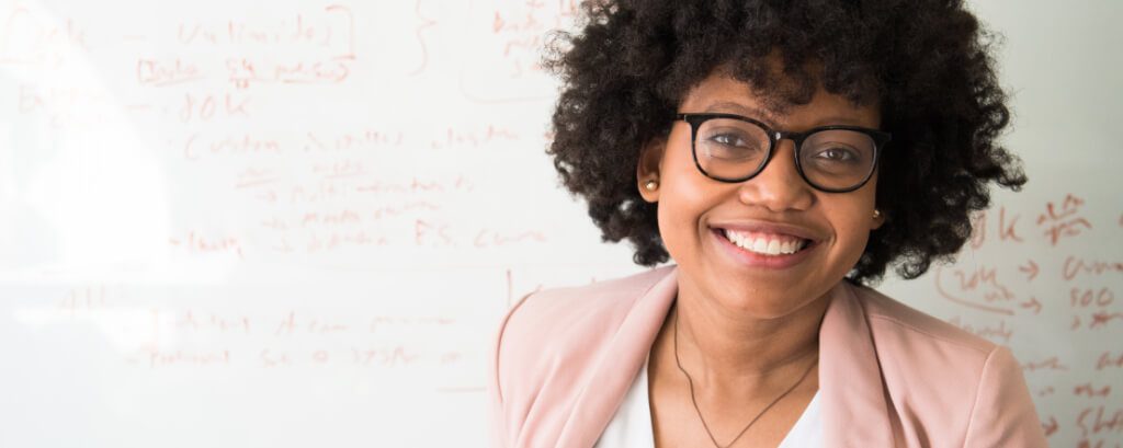 woman smiling for highlands dental care general dentistry