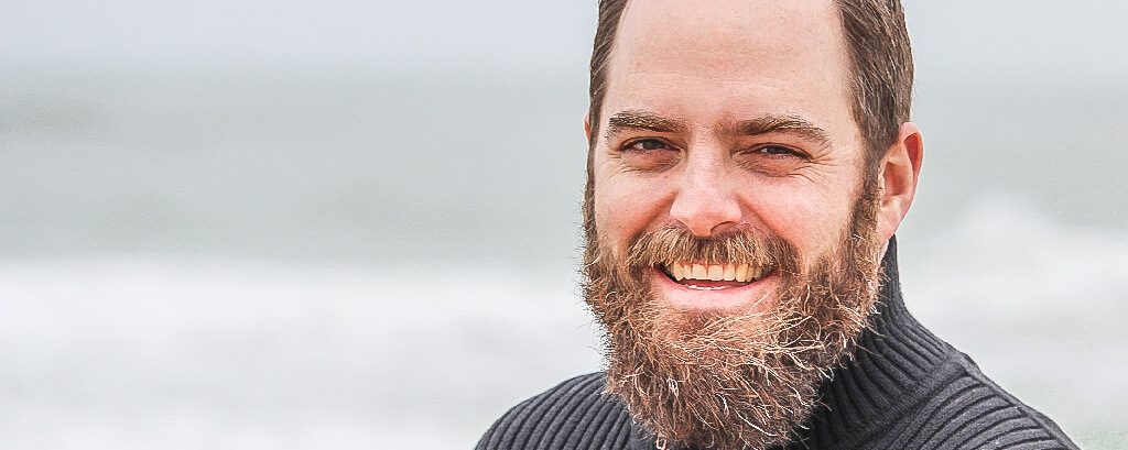 man smiling for cosmetic dentistry
